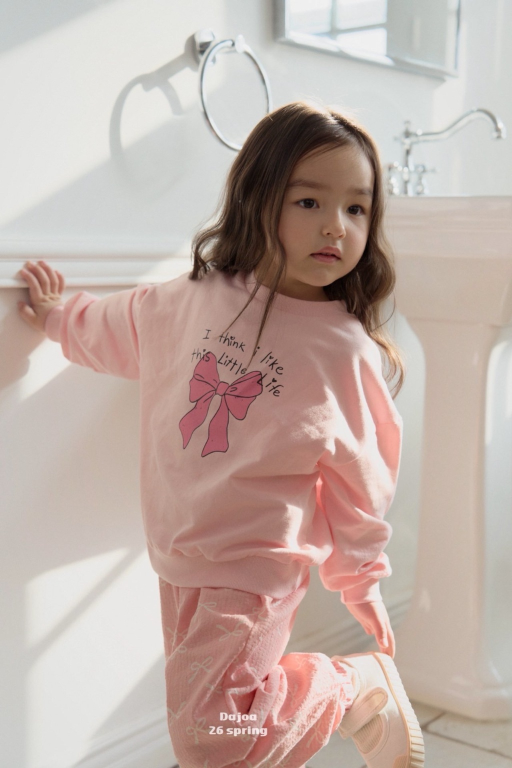 正韓春DAJOA 兩色甜美蝴蝶節套裝