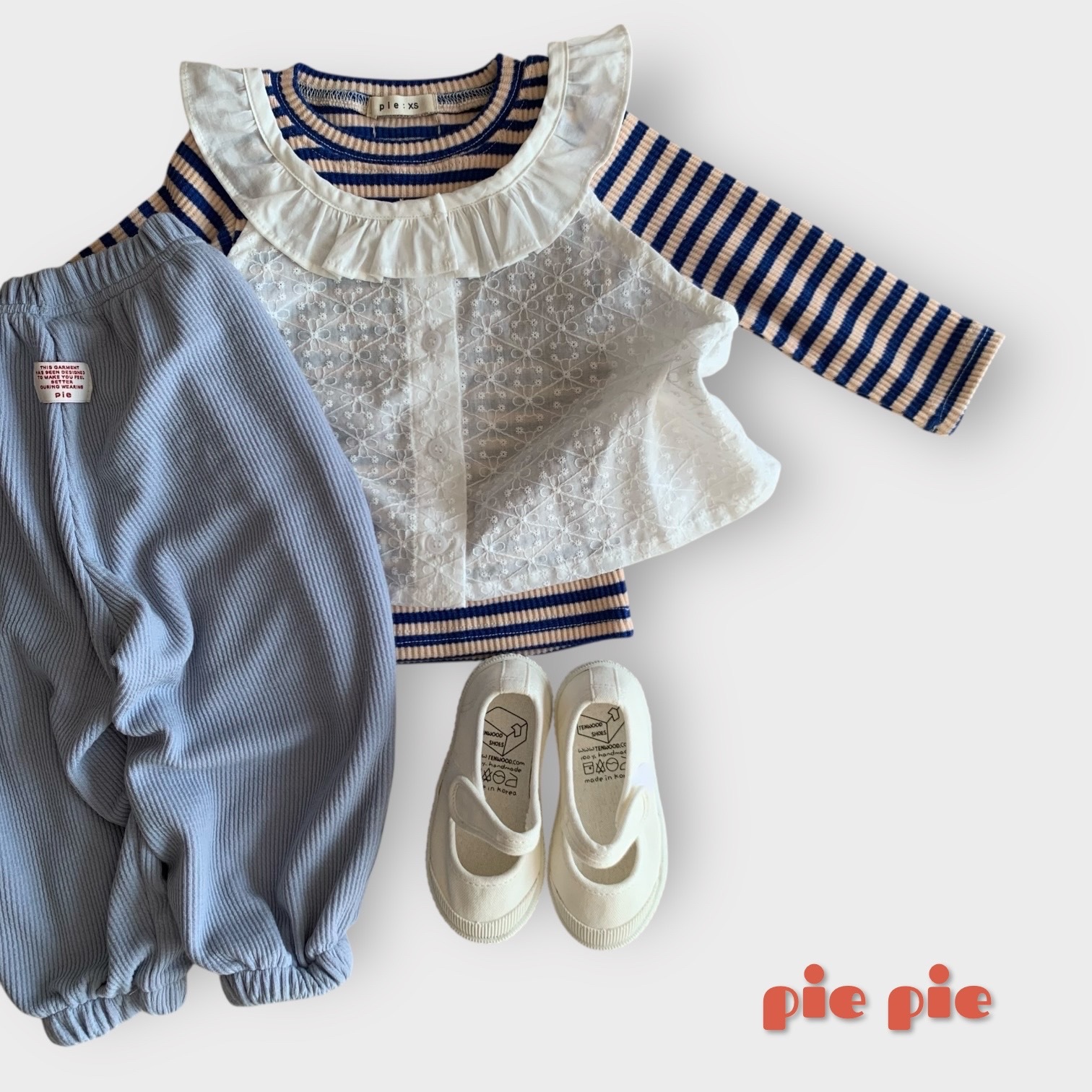 慢慢走條紋上衣