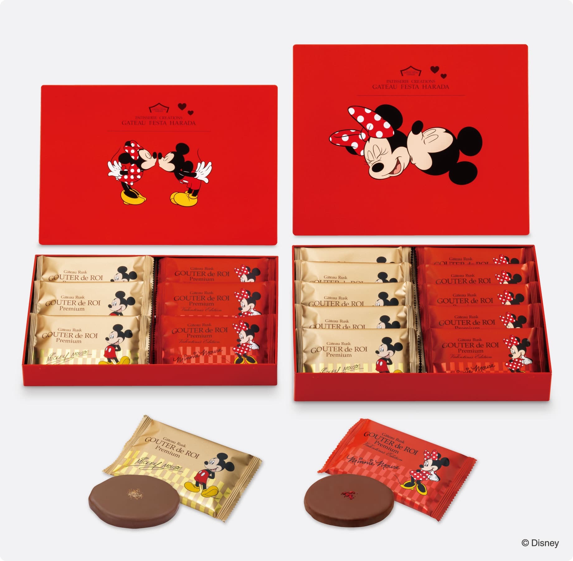 【情人節限定】Gateau Festa Harada 迪士尼精選法式脆多士