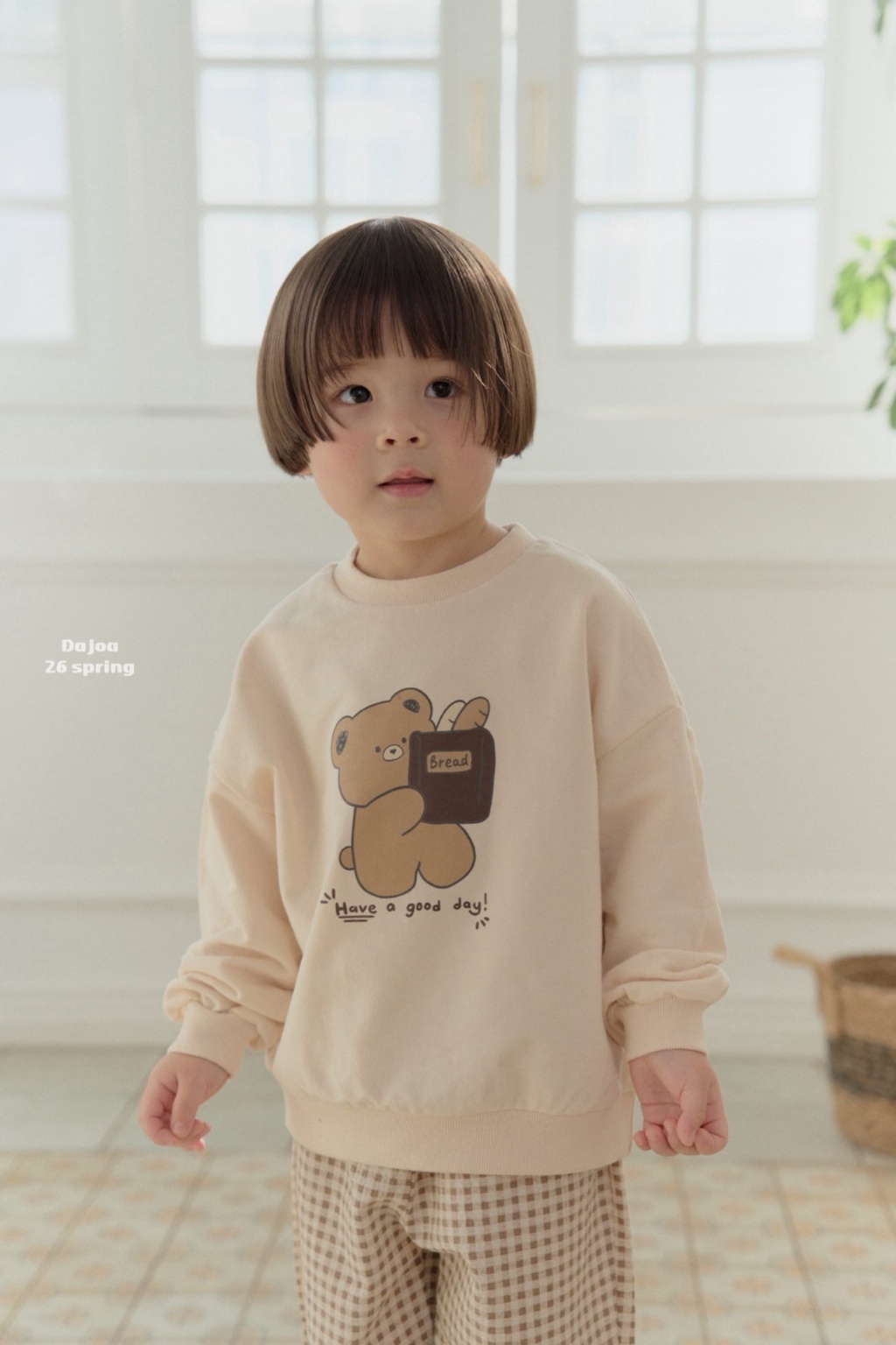 正韓春DAJOA 兩色麵包熊熊套裝