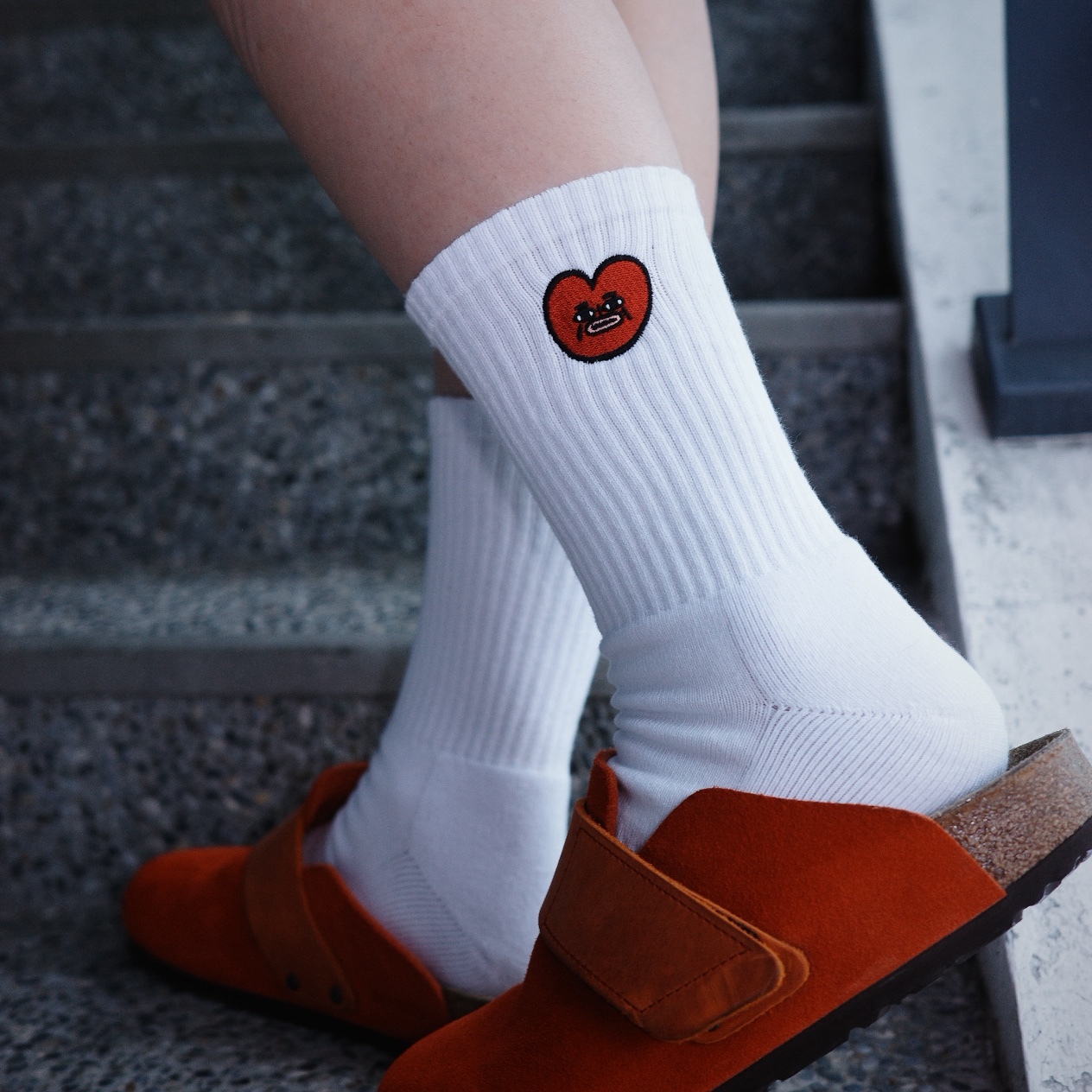 尼胖「感Andy 心長襪」