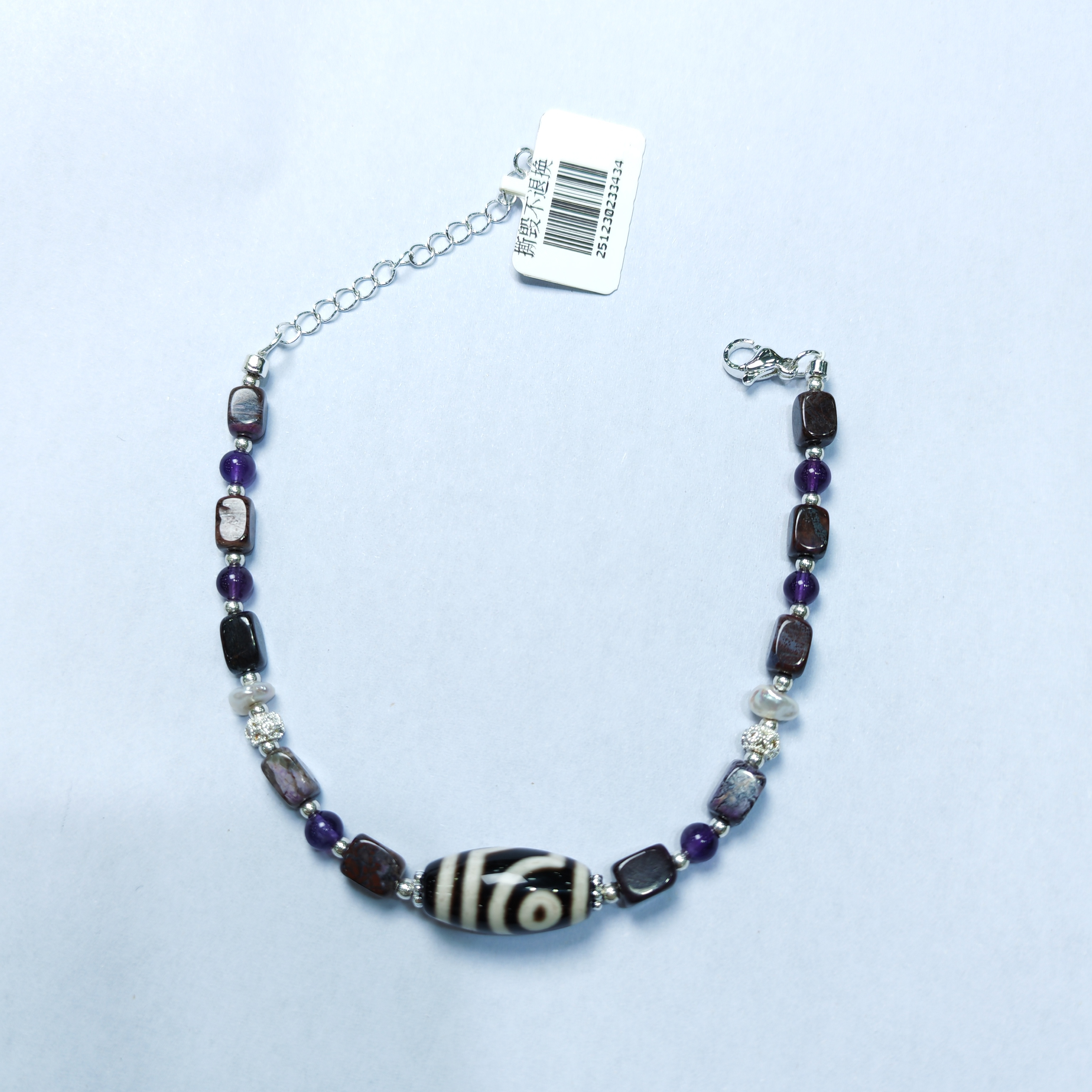 0120GZ70-舒俱來-sjl483二眼天珠多彩手链（A70）