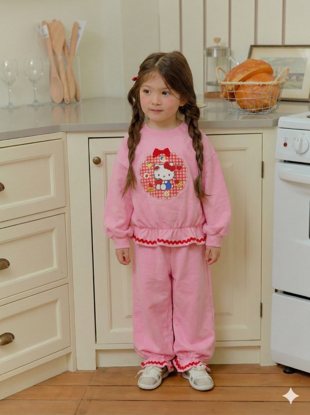 正韓春SERA 蘋果小貓套裝