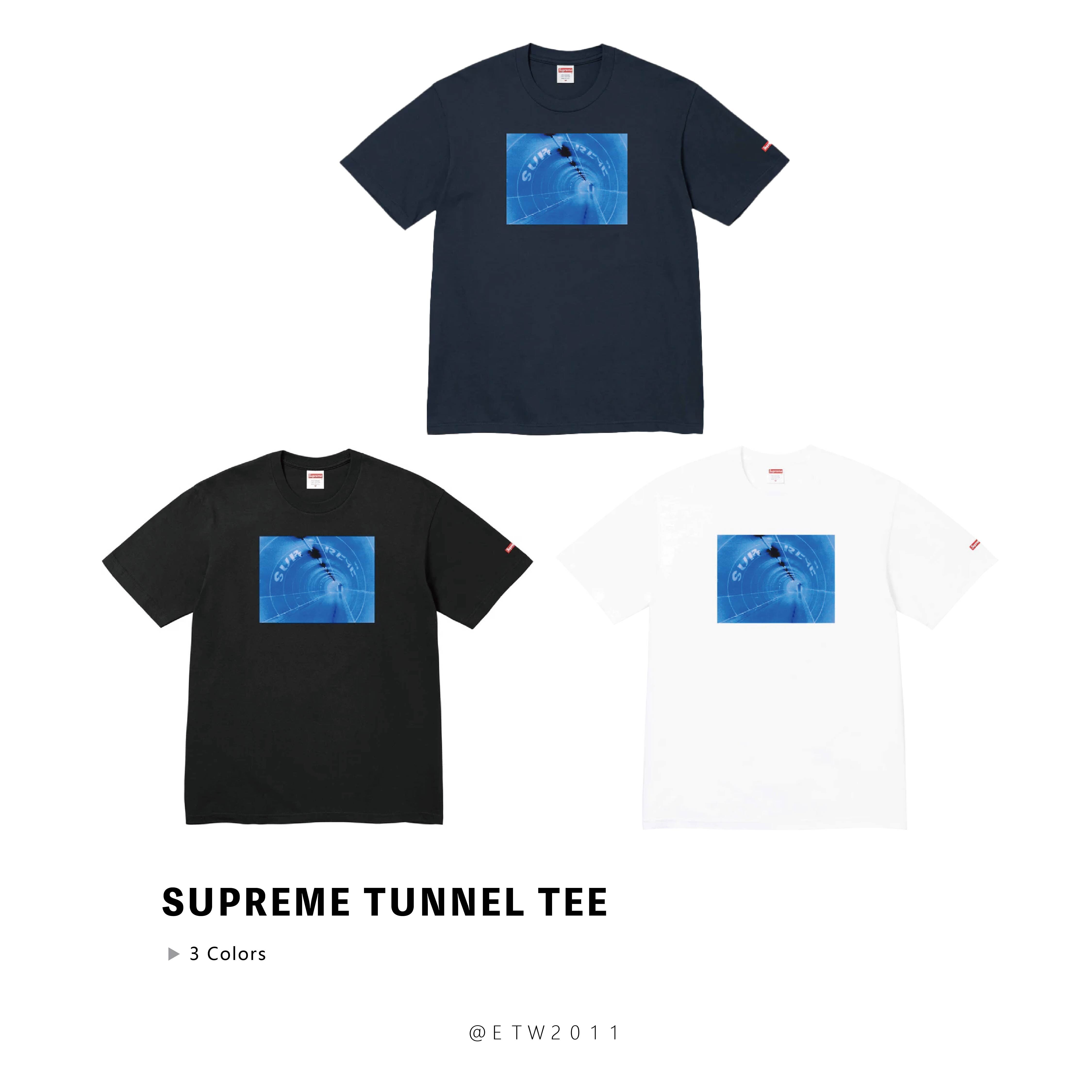 ☆ETW☆【EASY TO WEAR】SUPREME 24SS Tunnel Tee 隧道 短T T恤