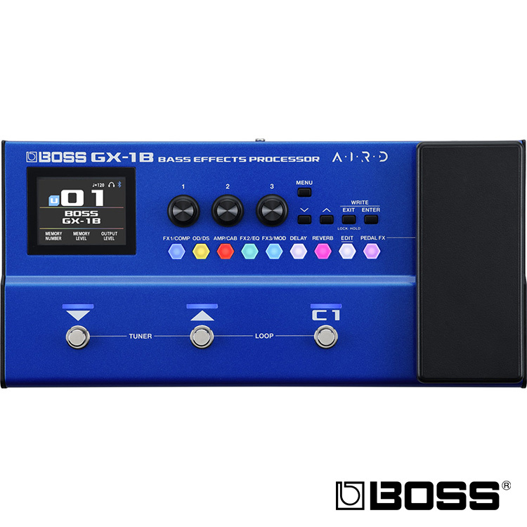 BOSS GX-1B 電貝斯 綜合效果器