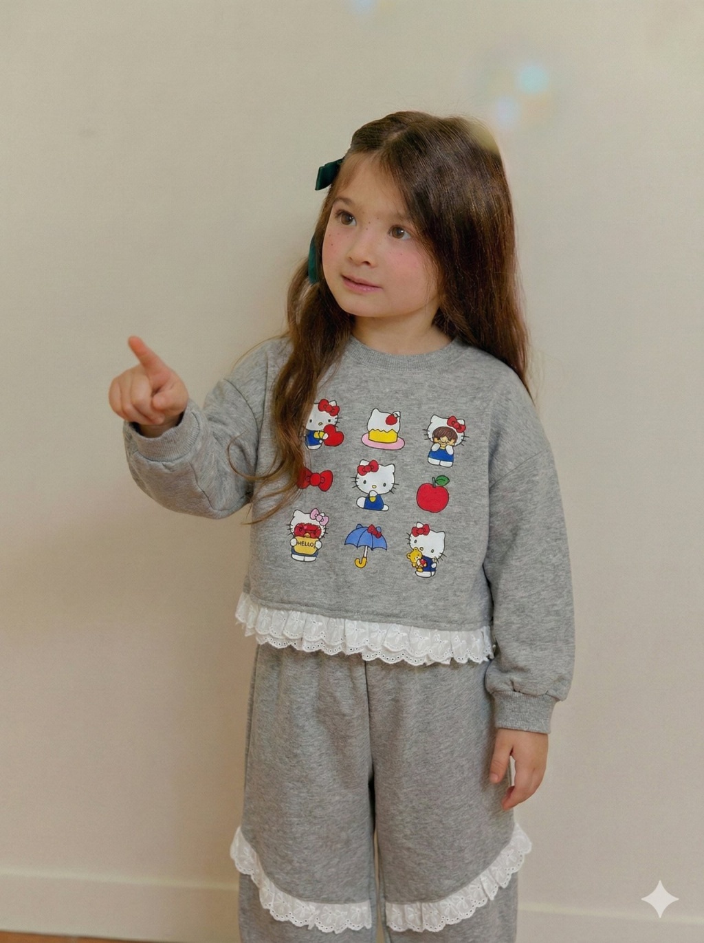 正韓春SERA 三色雨傘小貓套裝