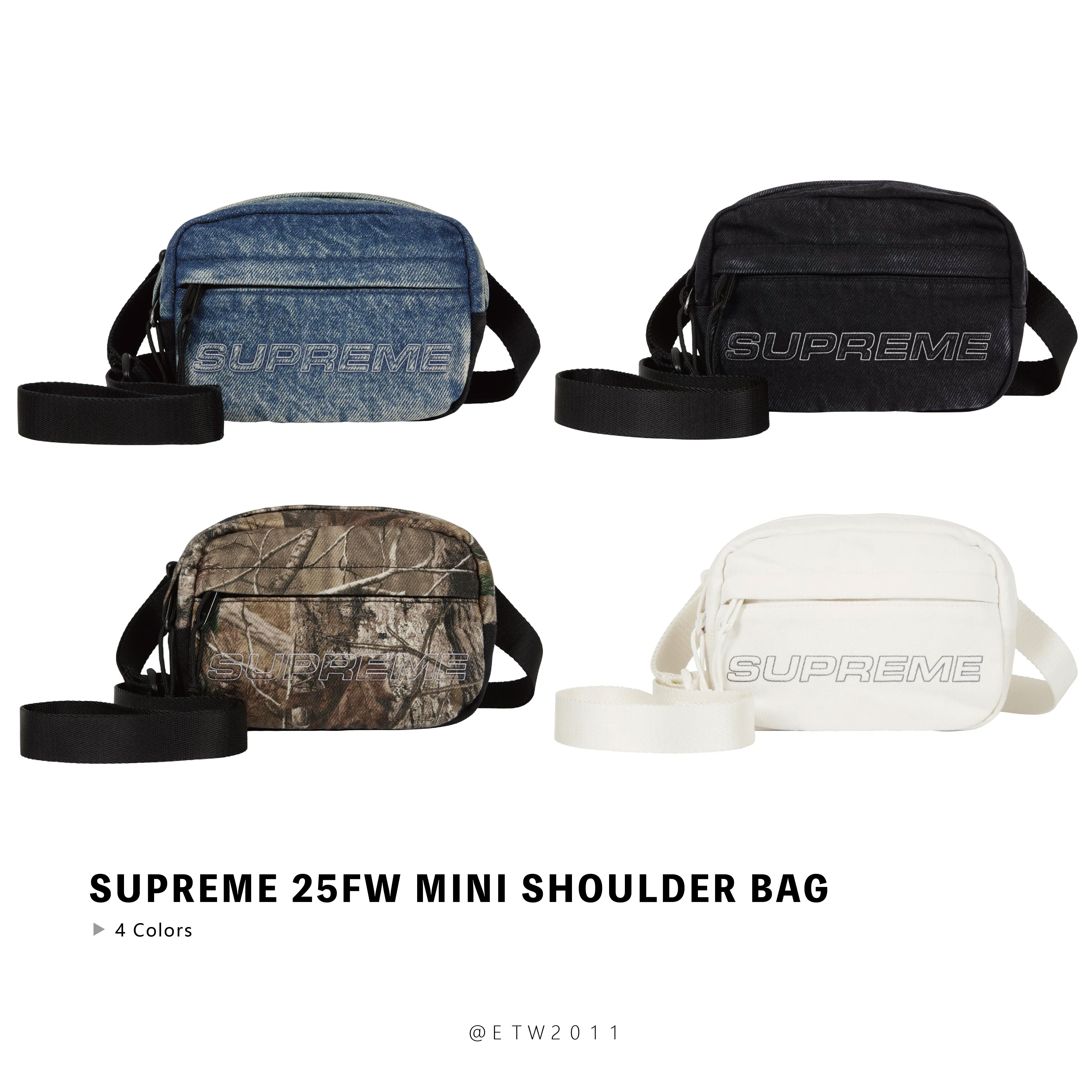 ☆ETW☆【EASY TO WEAR】Supreme 25fw mini shoulder bag 小包 側背包 收納包