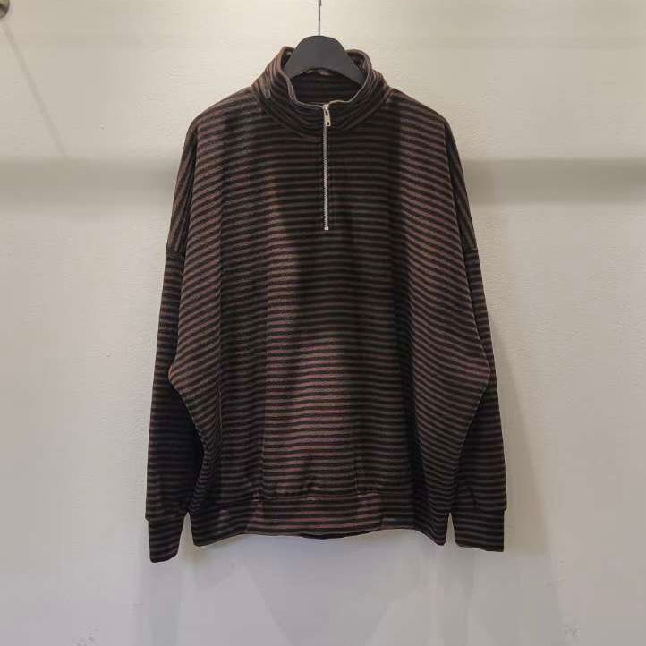 橫間半拉鍊衛衣 T5859