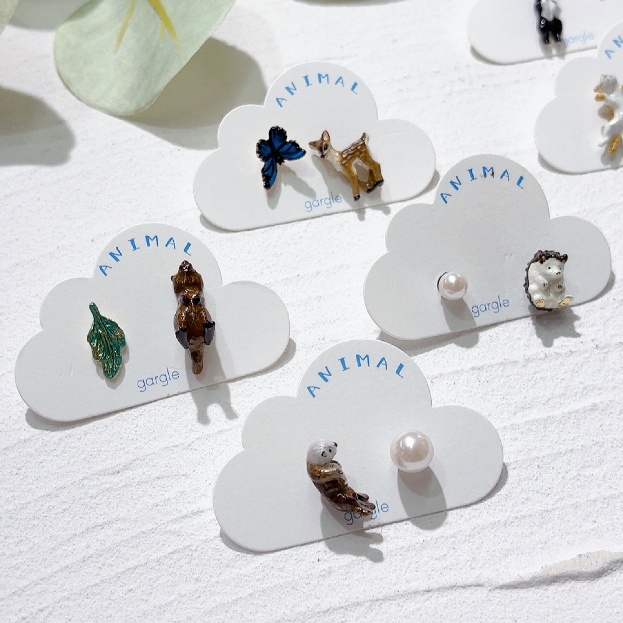 各款動物耳環