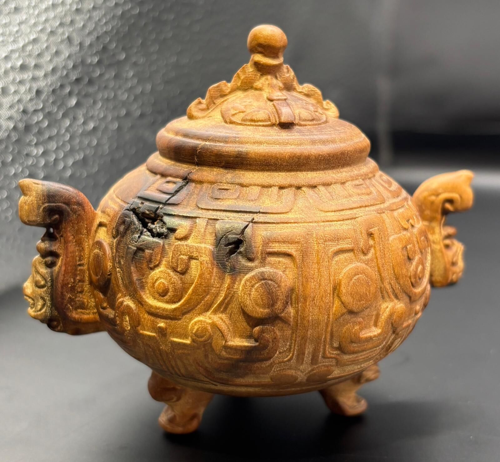 NC260119-H18-VL010-雷擊木混元鼎(需留中文全名，已包開光，會提供開光視頻，3月頭到貨只限尖沙咀門店自取）