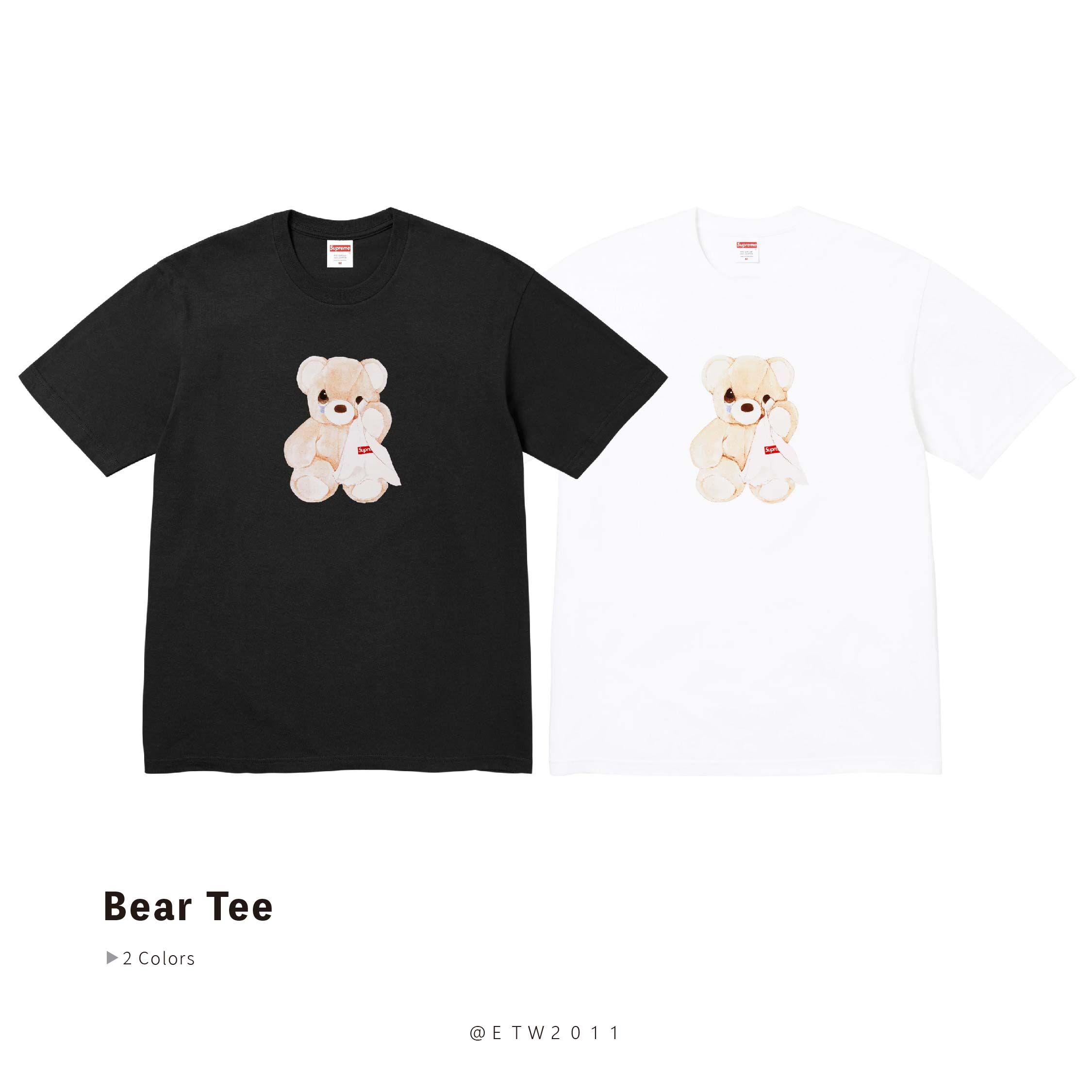 ☆ETW☆【EASY TO WEAR】Supreme 25SS Bear Tee 熊熊 熊娃娃 短T 短袖