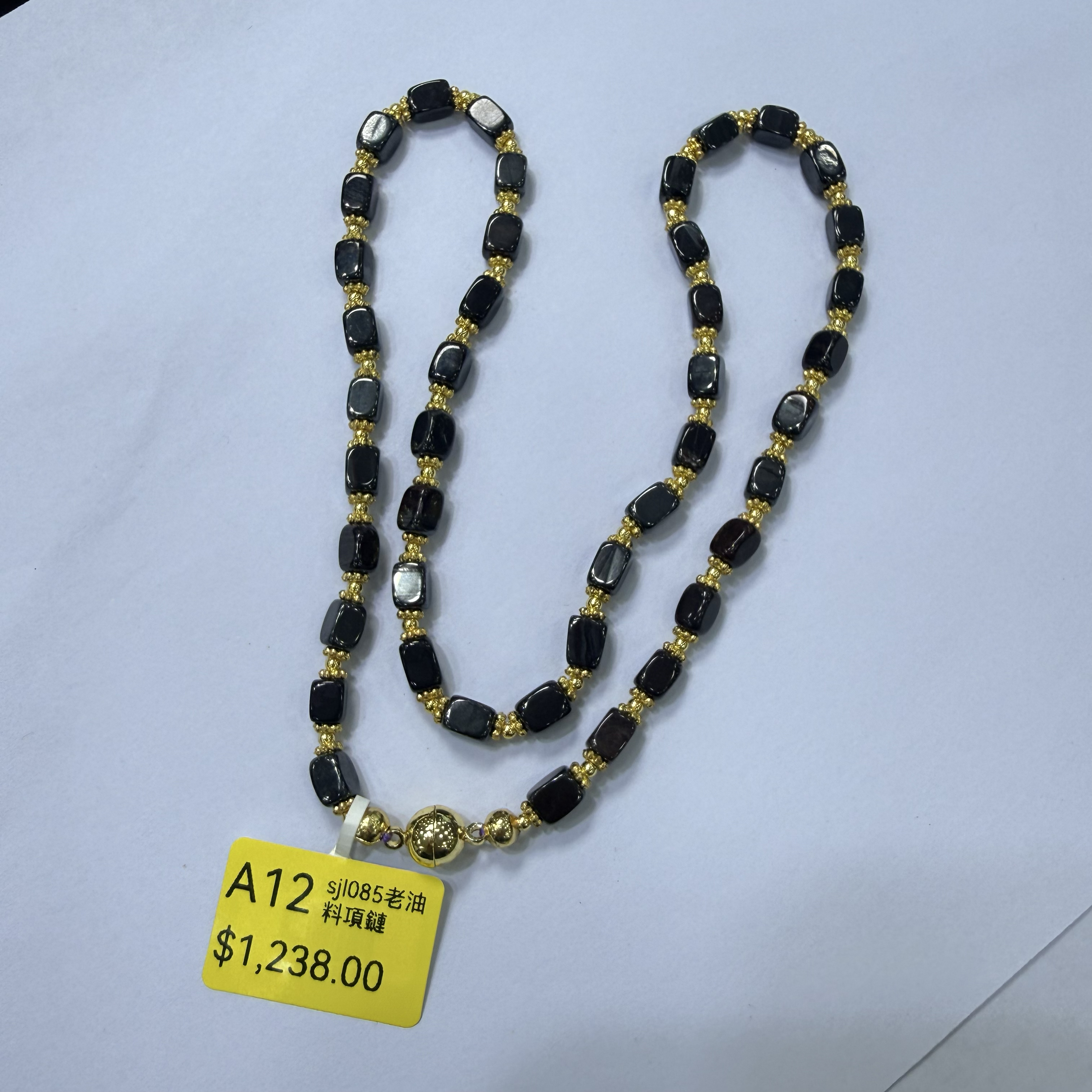 0120GZ12-舒俱來SU-sjl085老油料項鏈（A12）