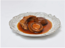 南非六頭鮑魚扣鵝掌花菇 300g/包-M