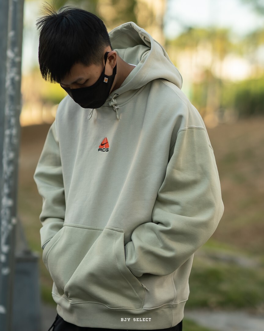 #預購 NIKE ACG 復古LOGO 內刷毛 口袋拉鍊 重磅 帽T DH3088-072