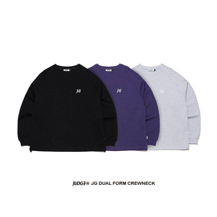 JUDGE®️JG Dual Form Crewneck