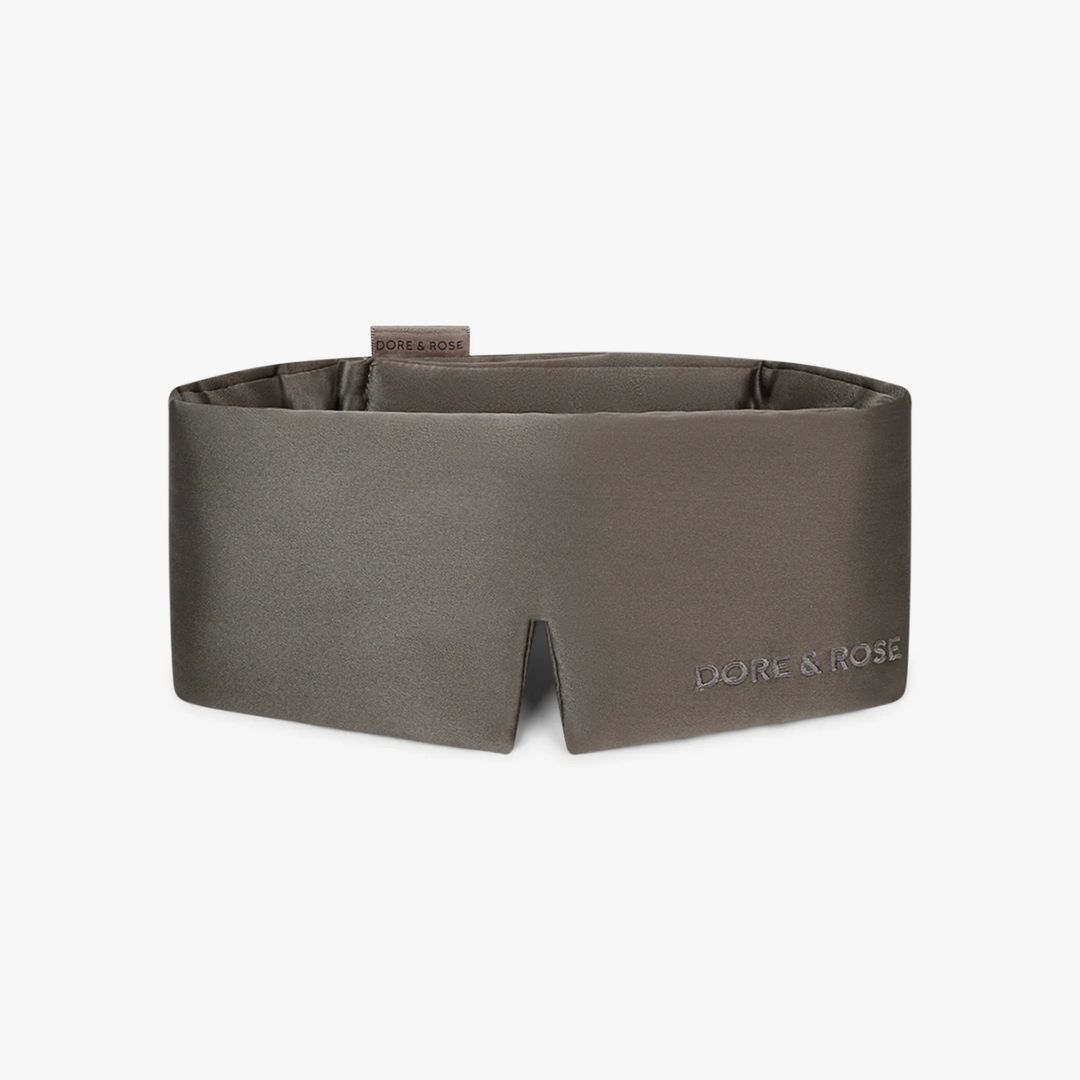 1DR0123-009 (Defect) [DORE & ROSE] 23 Momme Mulberry Silk Deep Sleep Mask Nº 37 Roche Lunaire #DSM-37 (D-EU-E)