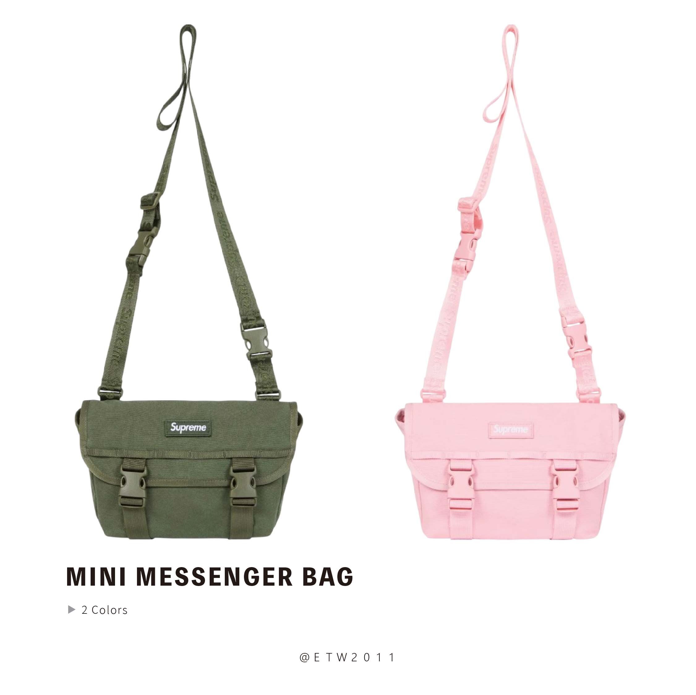 ☆ETW☆【EASY TO WEAR】SUPREME 25SS Mini Messenger Bag  抗撕裂 郵差包