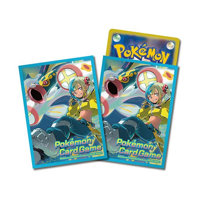 Pokemon Card Game 卡套 卡娜莉&超級麻麻鰻魚王 カナリィ＆メガシビルドン