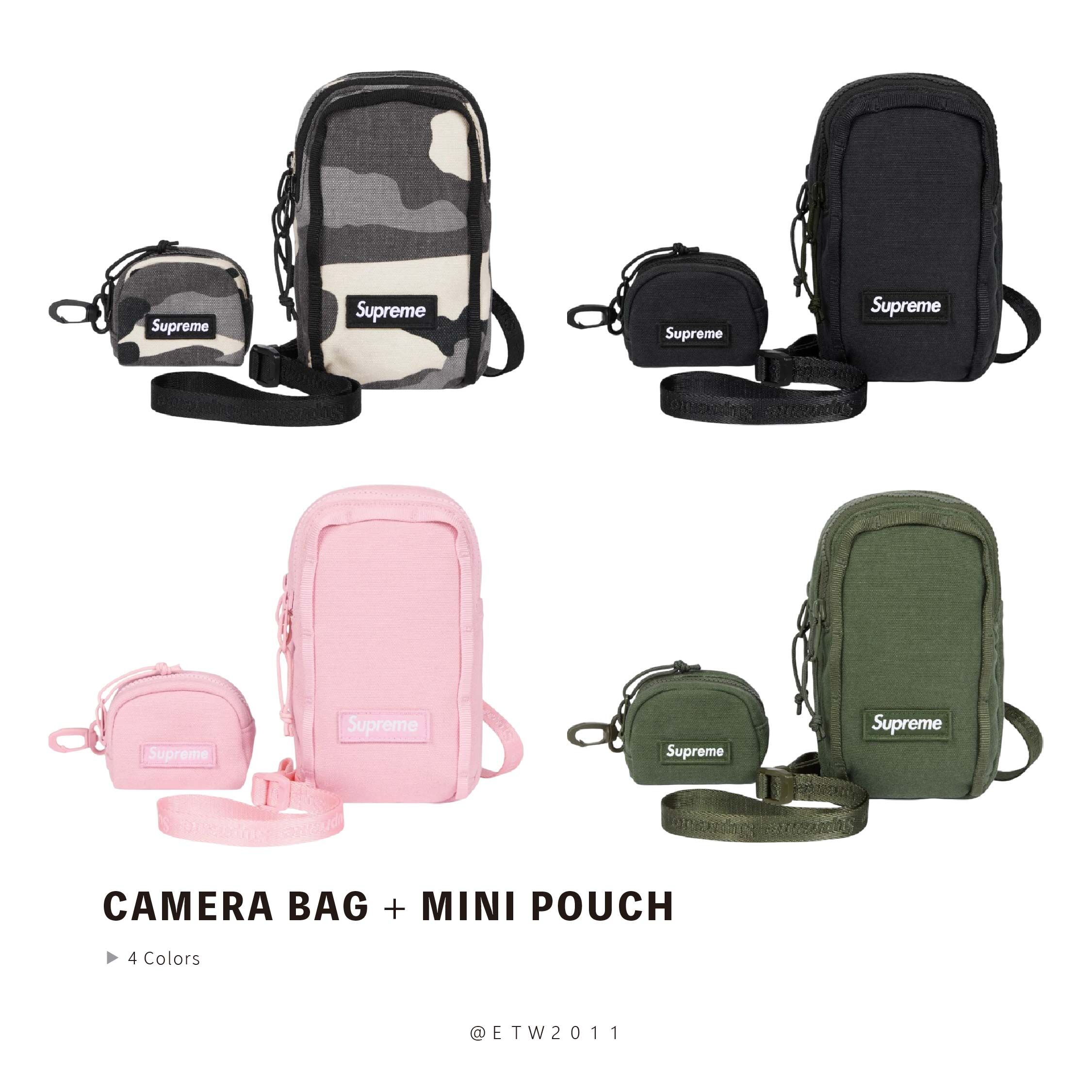 ☆ETW☆【EASY TO WEAR】SUPREME 25SS Camera Bag + Mini Pouch 相機小包 附零錢包