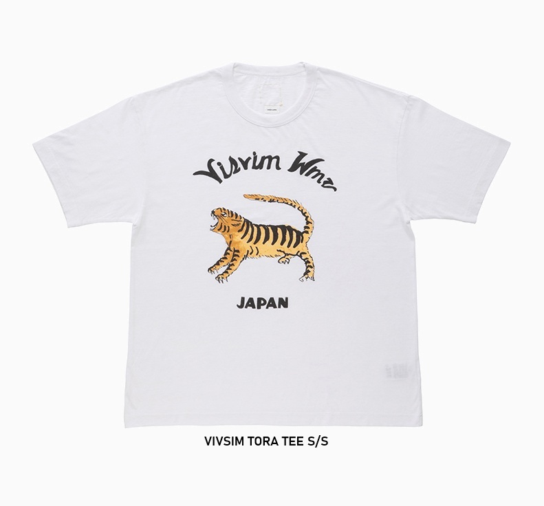 RE-STOCK: VISVIM JUMBO TORA TEE S/S - WHITE PRE ORDER ITEM (預訂中)