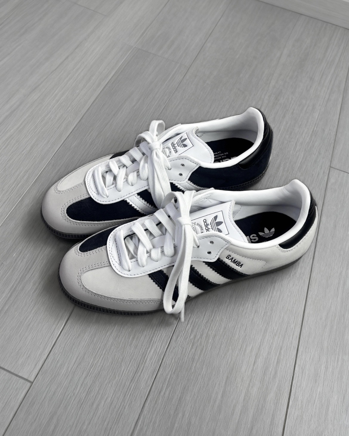 (預訂) Adidas Samba OG - White Black Grey