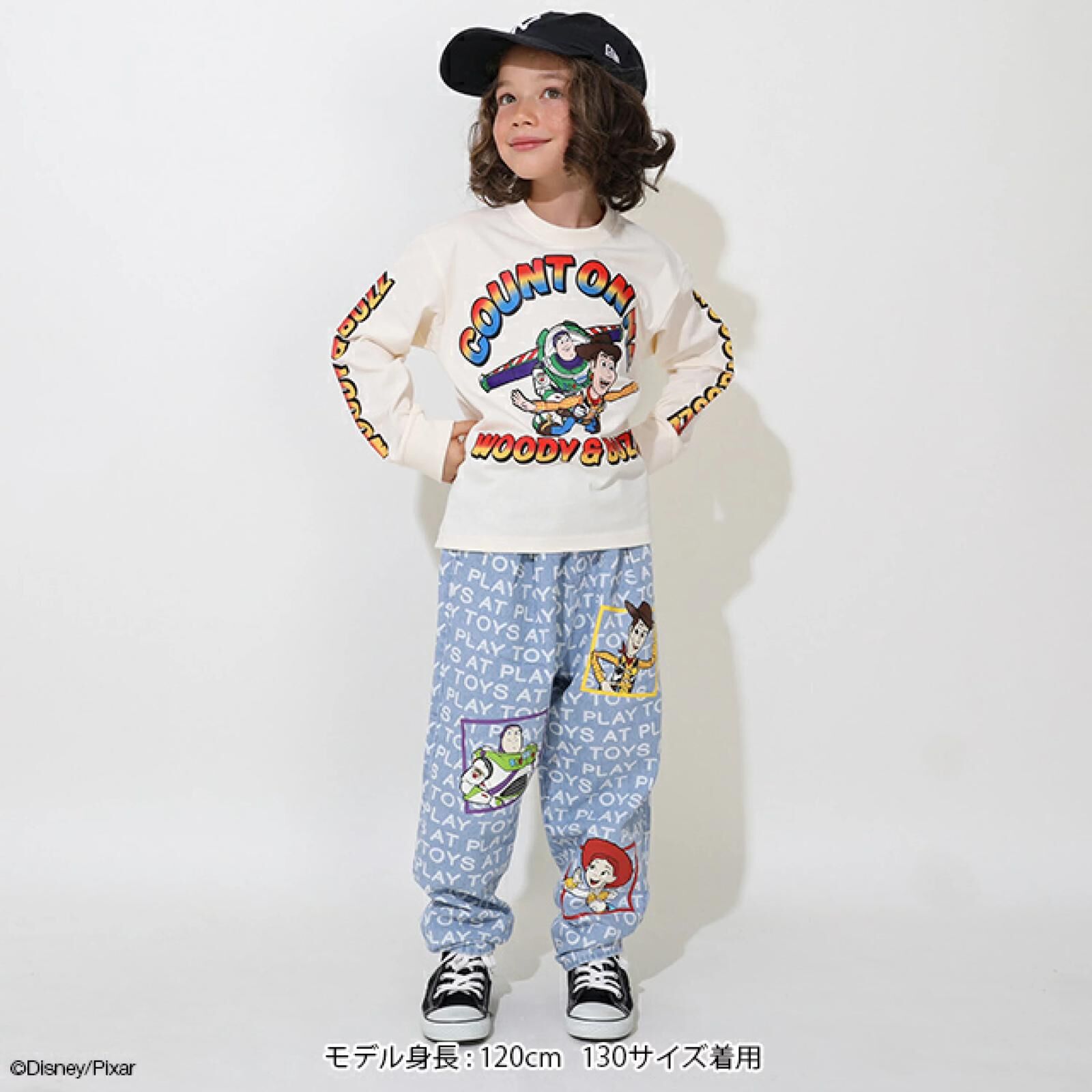 (現貨) 🇯🇵100%日本直送 Toy Story Woody 3眼仔 Buzz巴斯 翠斯 牛仔褲 Size120