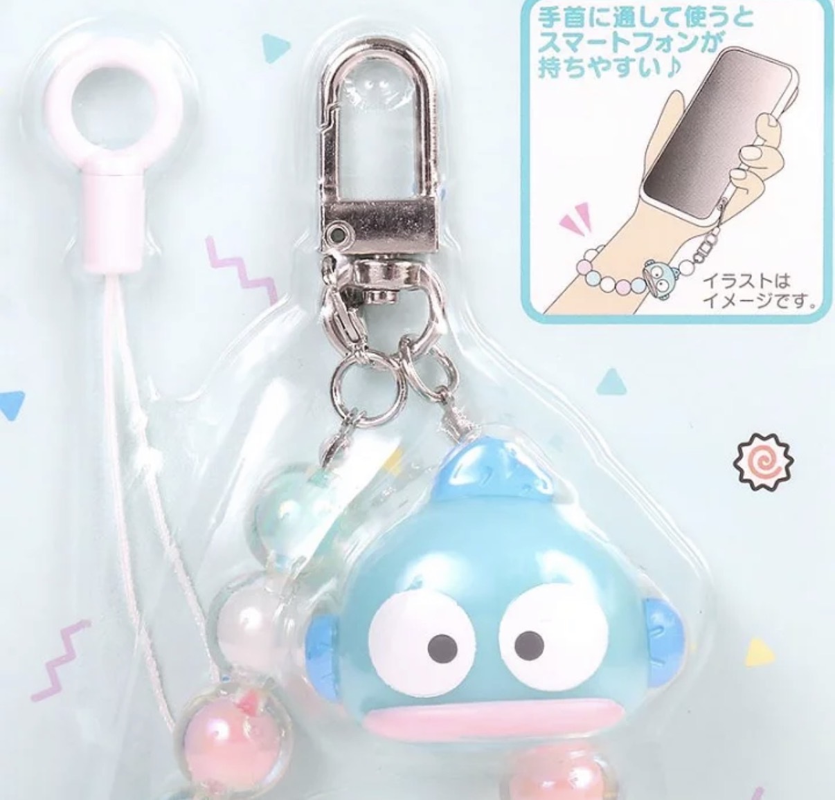 【直播大優惠】JP Sanrio 彩光珠珠公仔手機繩 4550 TK260120