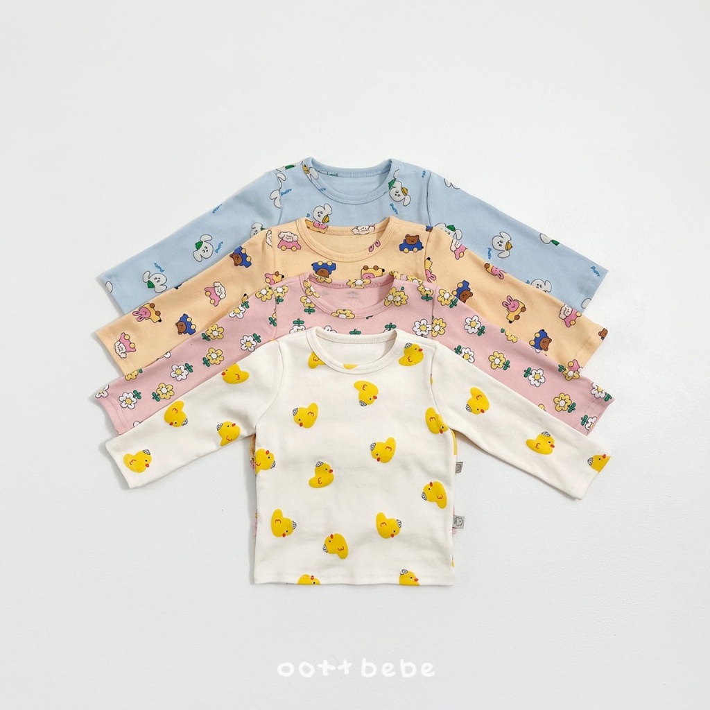韓國🇰🇷OOTTBEBE 滿版印花套裝(XS-XL)