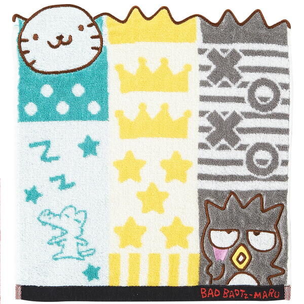 JP XO 刺繡方巾 防臭抗菌 0012 TK260120