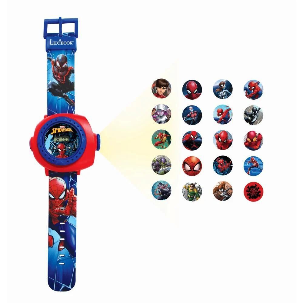 (現貨) 日本直送 Disney Frozen Elsa 公主 Marvel Spiderman 投影錶 (有20個影像)