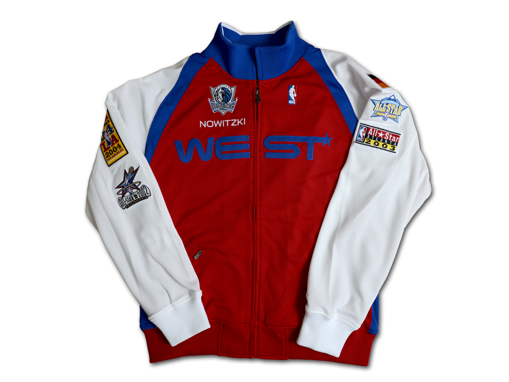 Mitchell & Ness NBA 2006 全明星賽 Dirk Nowitzki 球員版 熱身外套