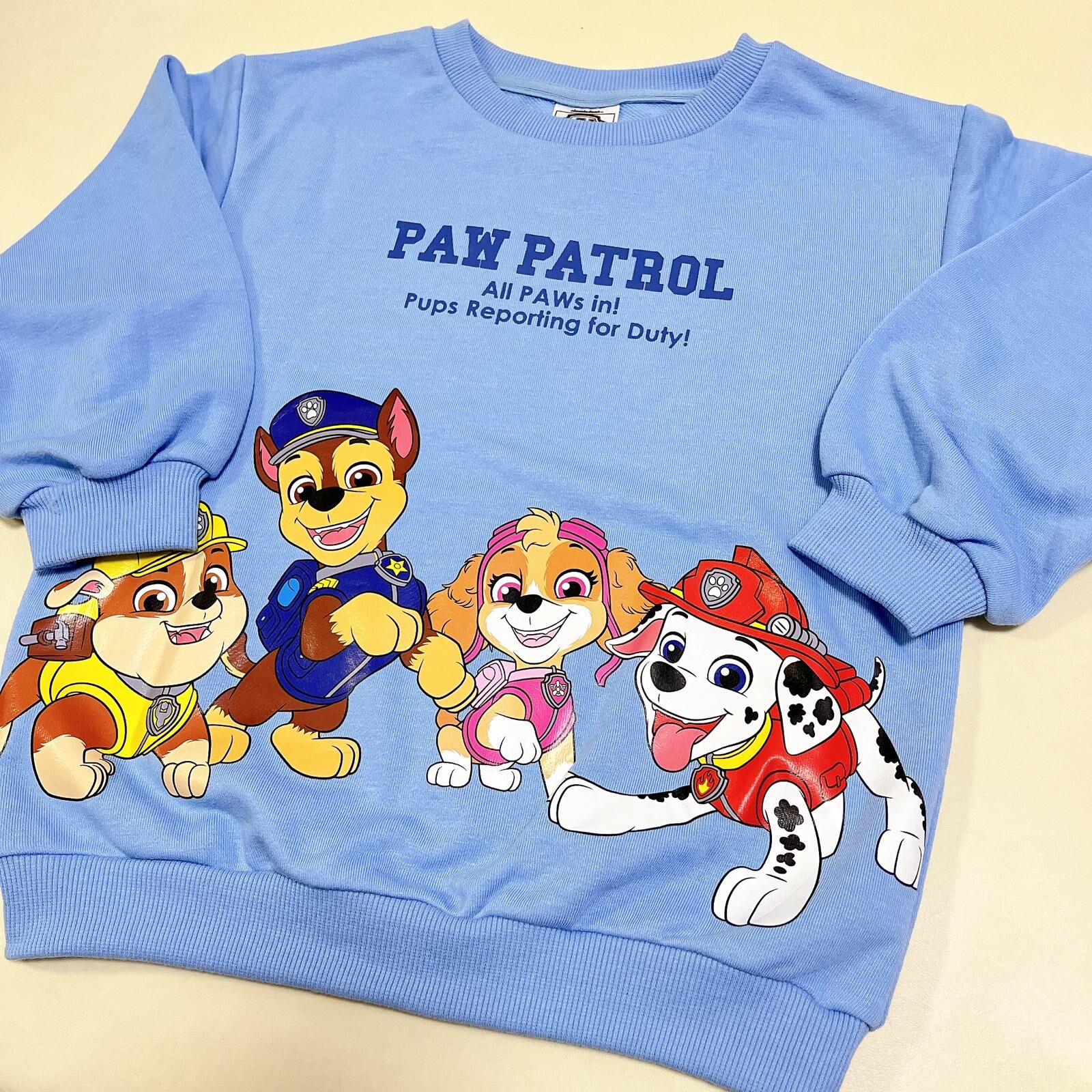 (現貨) 🇯🇵100%日本直送Paw Patrol 長袖衛衣  (2款, Size 120)