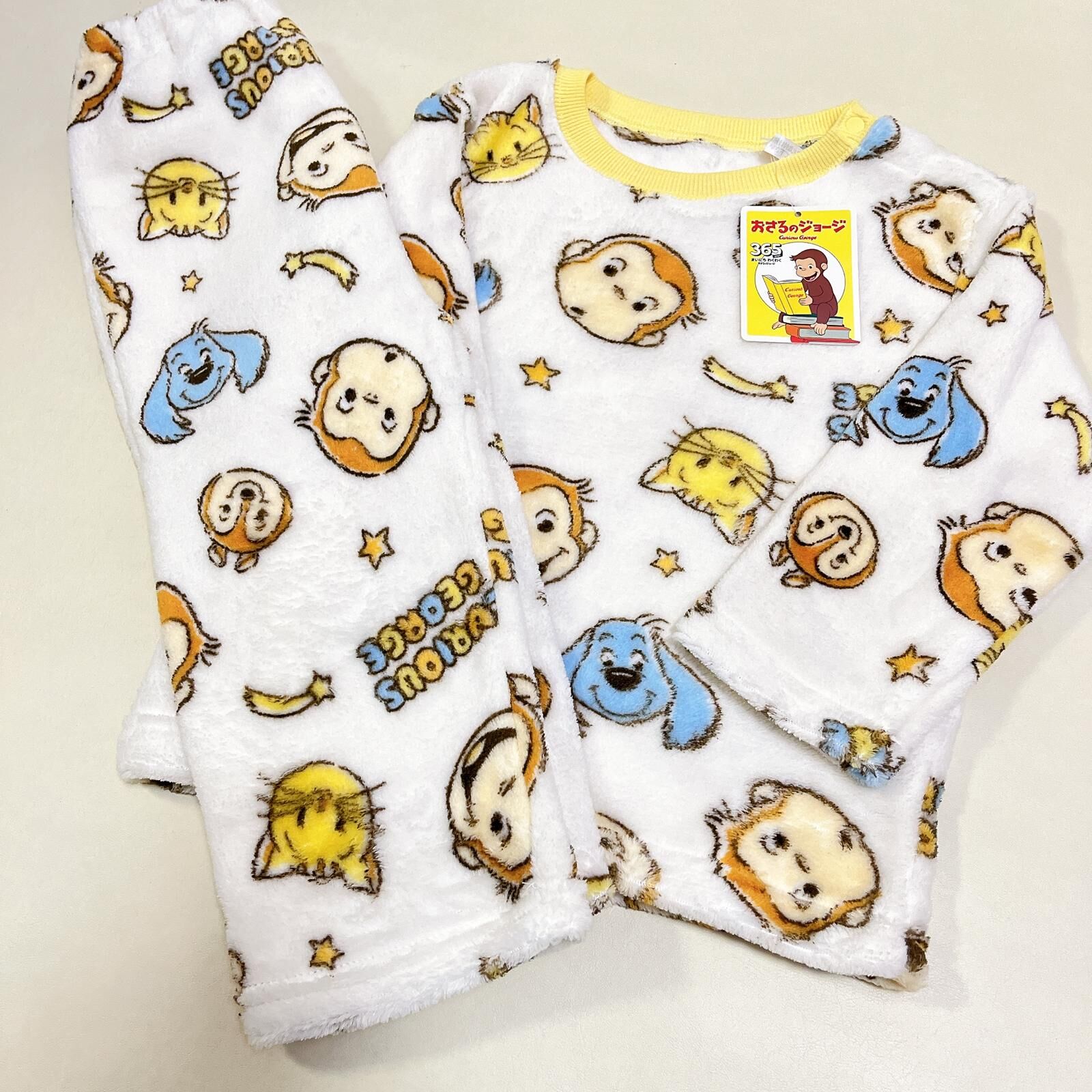 (現貨) 🇯🇵日本直送 George 馬騮仔 保暖家居服 (Size 95)