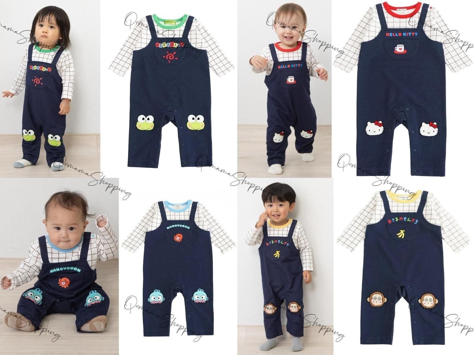 (現貨)🇯🇵日本直送 Sanrio 水怪 連身衣 (Size 70-80)