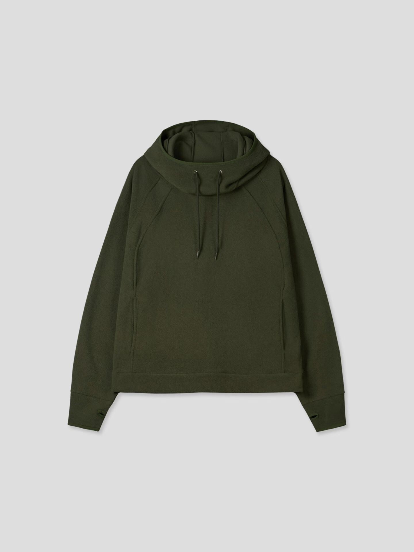 造型連帽毛呢衛衣