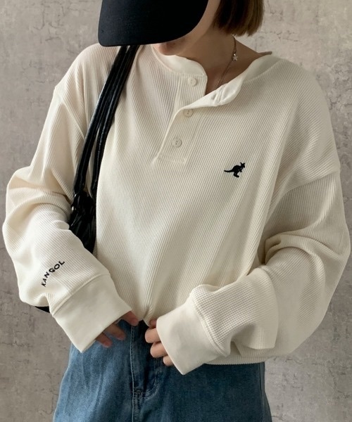 [現貨] KANGOL / Waffle Long T-Shirt