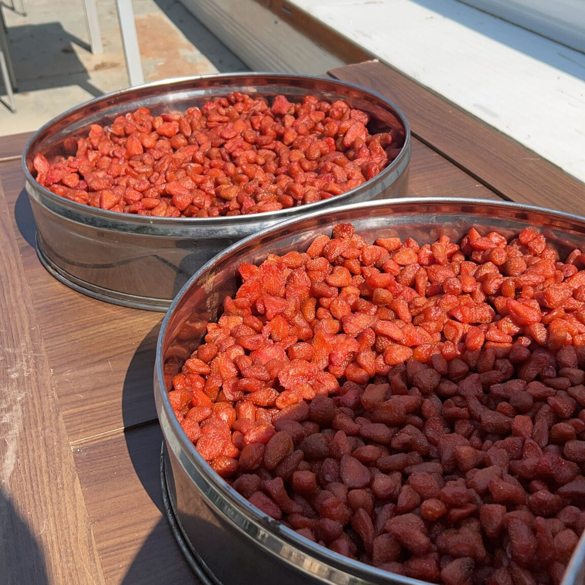 本地有機農場日曬士多啤梨