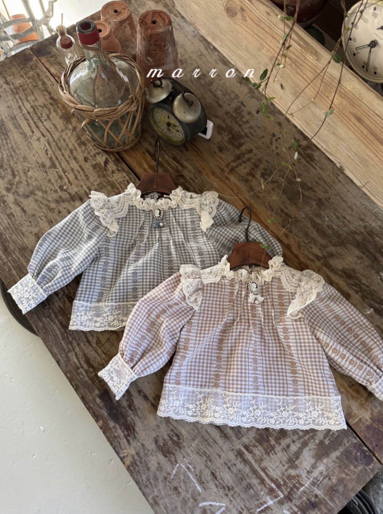 Marron Victory Blouse