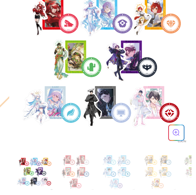 [代購][預訂] 彩虹社 8th 貼紙