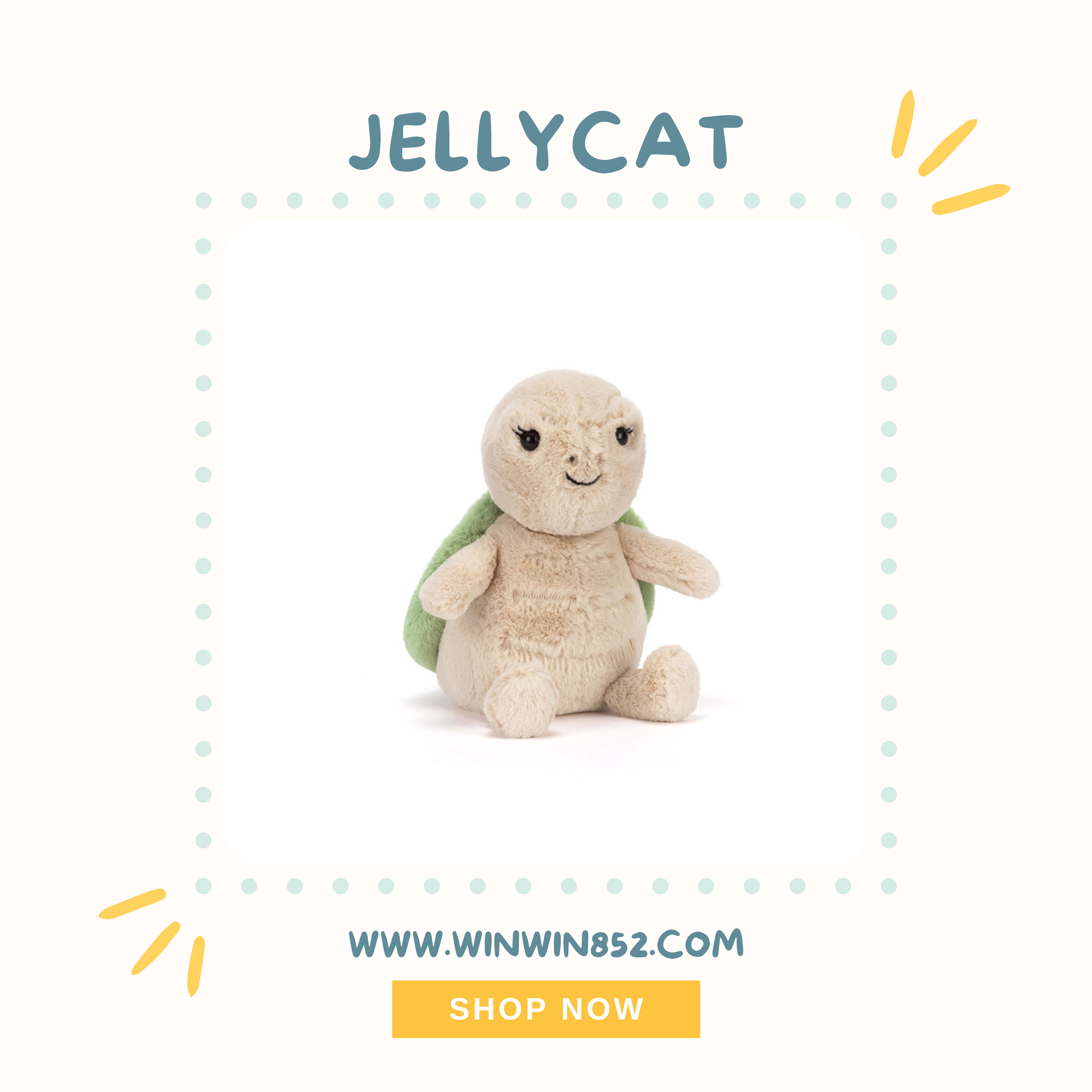 Jellycat Thimble Turtle