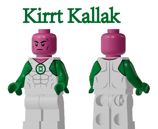 【ZKJ.Brick】綠燈俠 - 托倫伯爵和柯特卡拉克