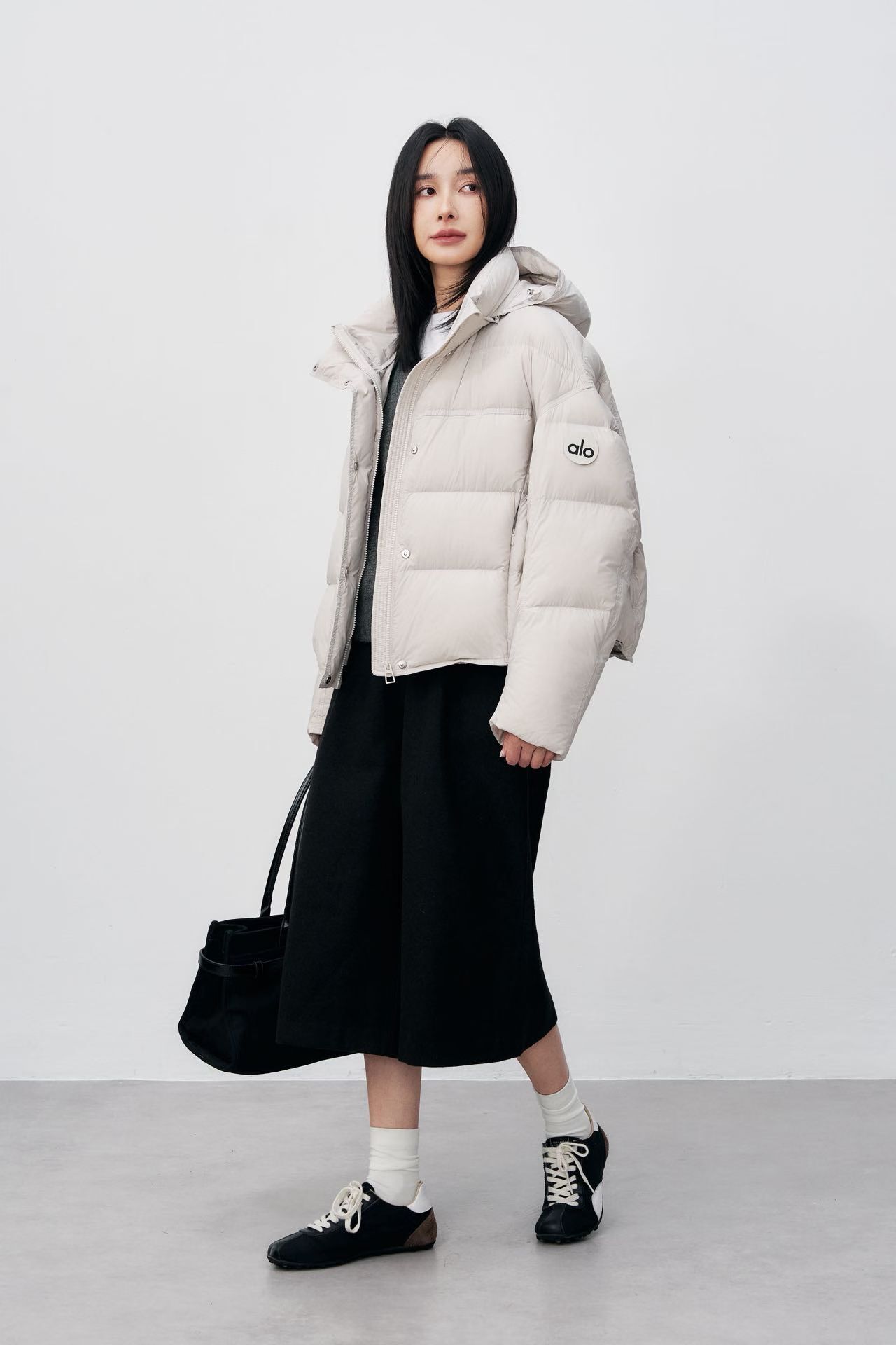 美國 ALO 連帽羽絨 外套