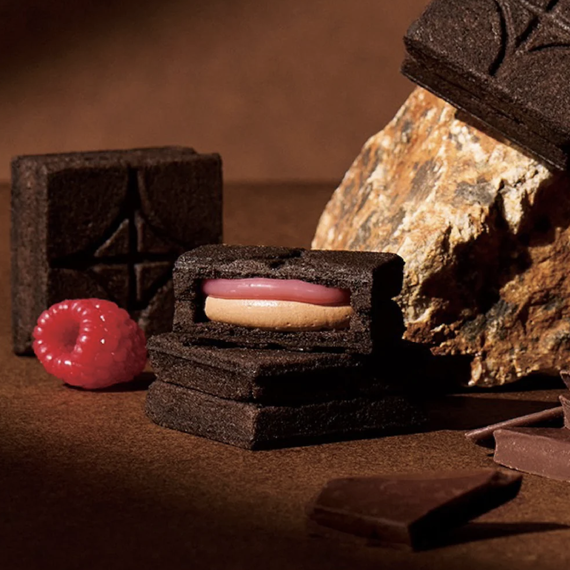 Press Butter Sand｜覆盆子朱古力