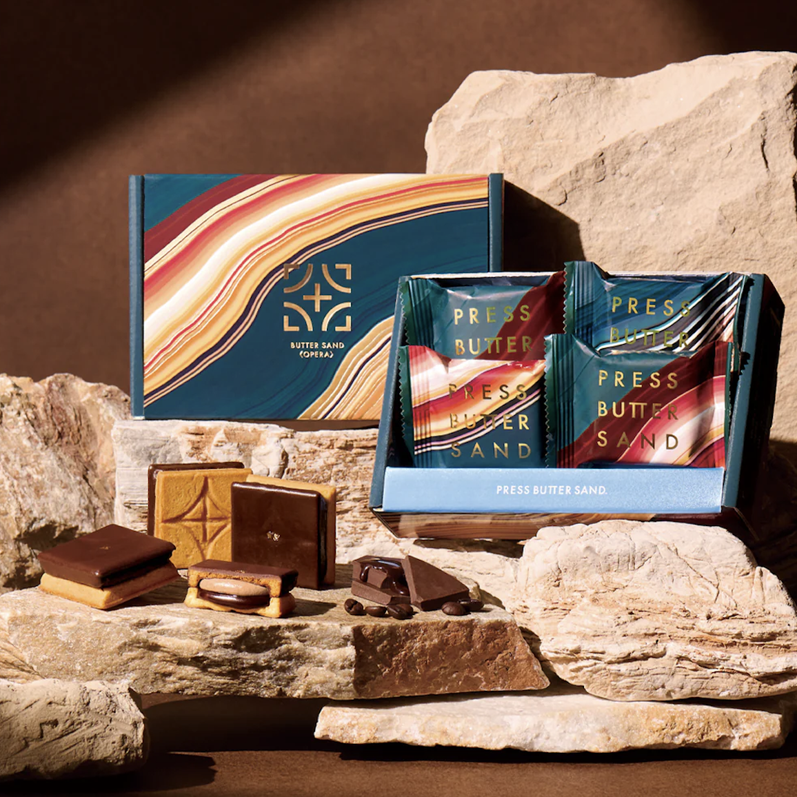 Press Butter Sand｜咖啡朱古力
