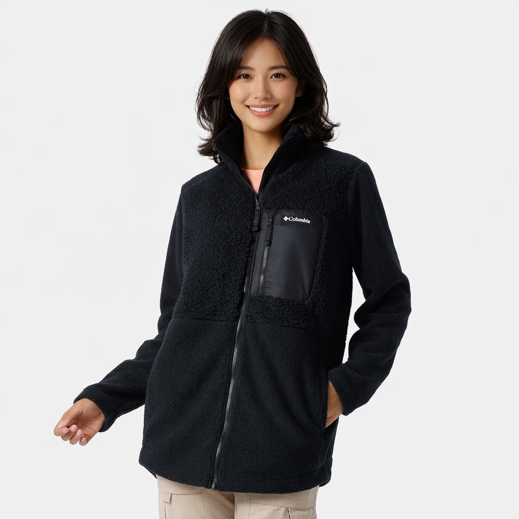 OBS248 Columbia 女裝 Lodge™ Sherpa 拉鏈抓毛外套