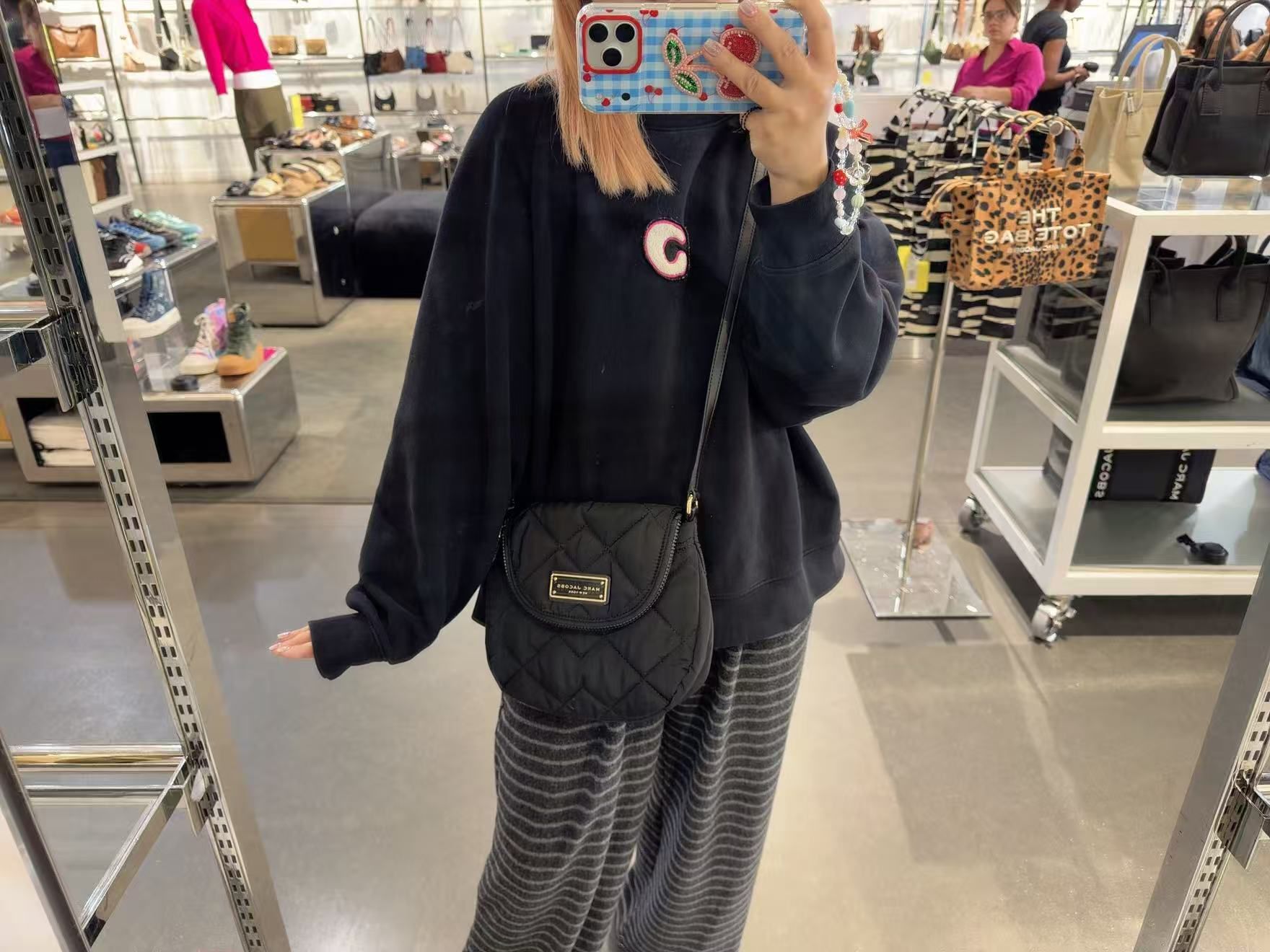 【直播】Marc Jacobs H012062 小號斜咩袋