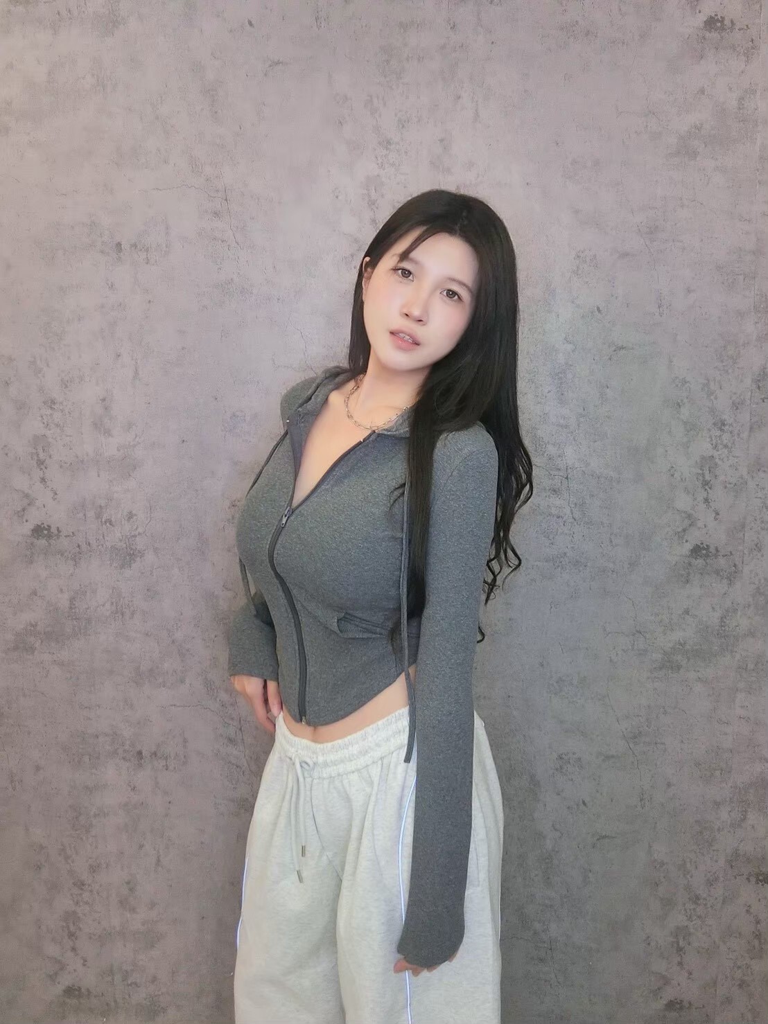 休閒百搭連帽外套