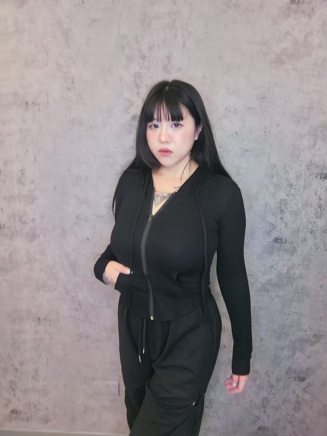 休閒百搭連帽外套