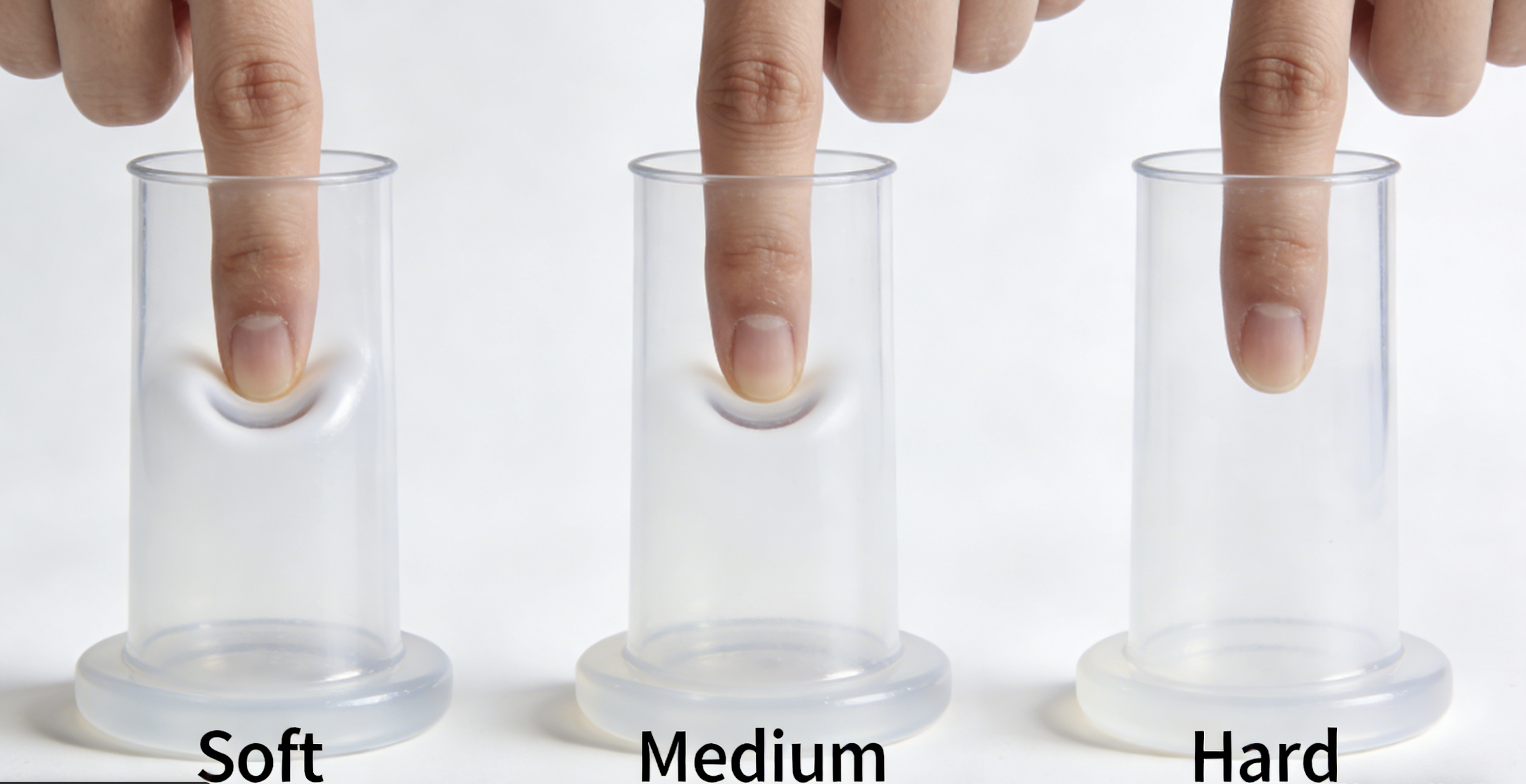 SOFT normal hard difference comparison