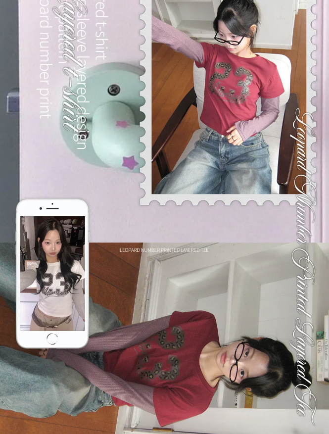 春季預訂｜23短袖疊層長袖T 恤